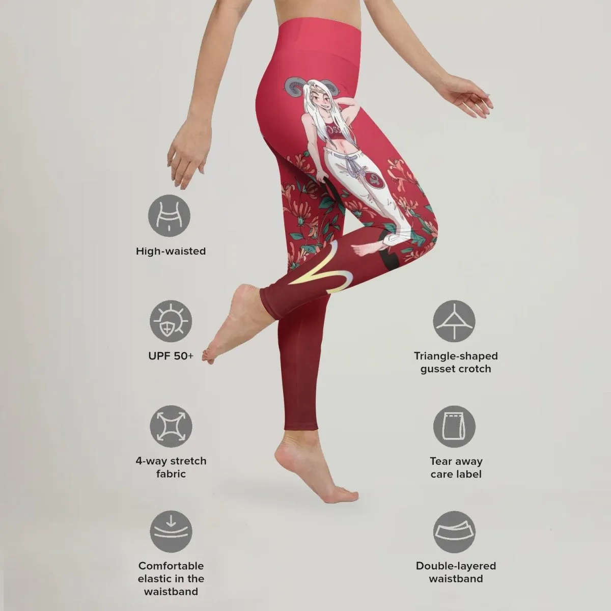 Aries Mom Fighter Leggings