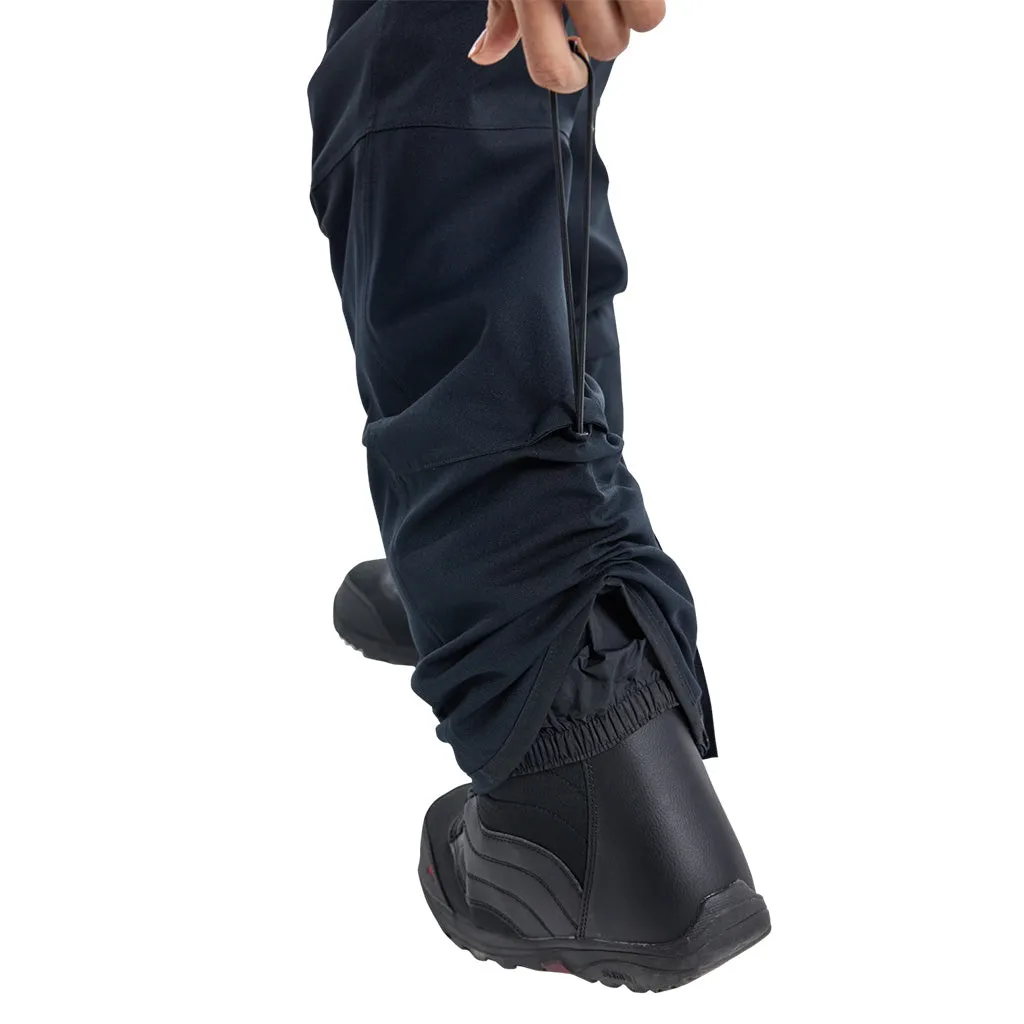 Burton 2024 Womens Short Society Pant - Black