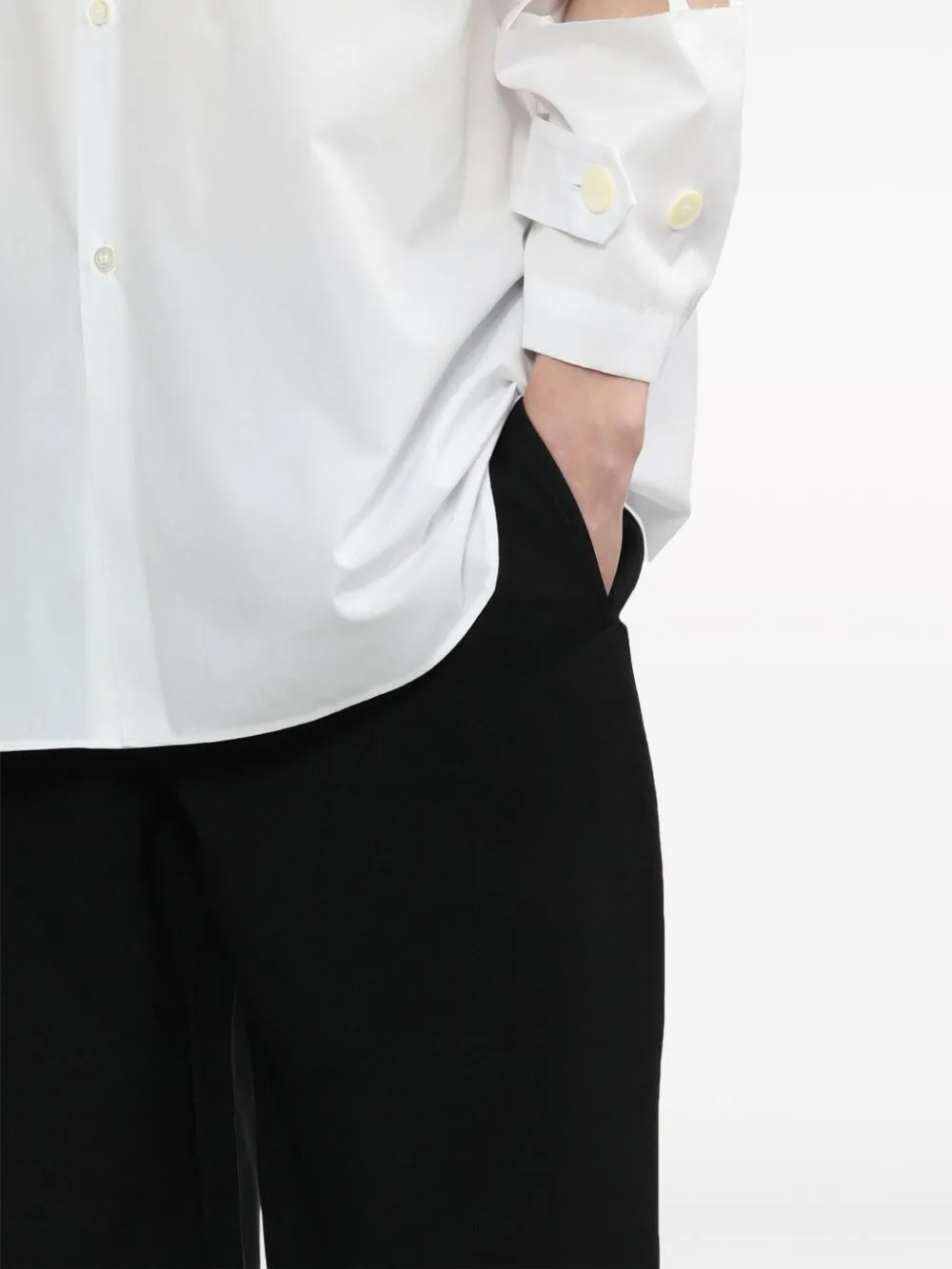 Button Waist Trousers