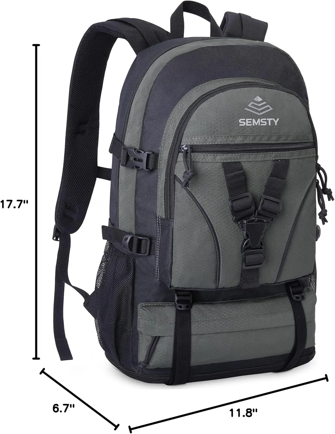 Hiking Backpack, 30L/40L/50L Expandable Hiking Backpack for Men and Women, Travel Backpack Flight Approved