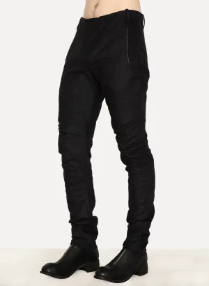 Linen Moleskin Slim Cut Pant