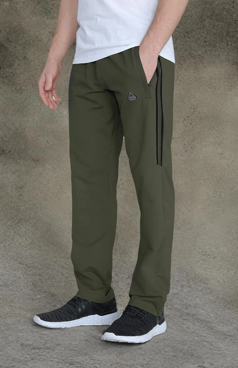 SCR Mens Sweatpants - Tall, Short Men's Athletic Sweat Pants - 30, 32, 34, 36, 38 Inseam