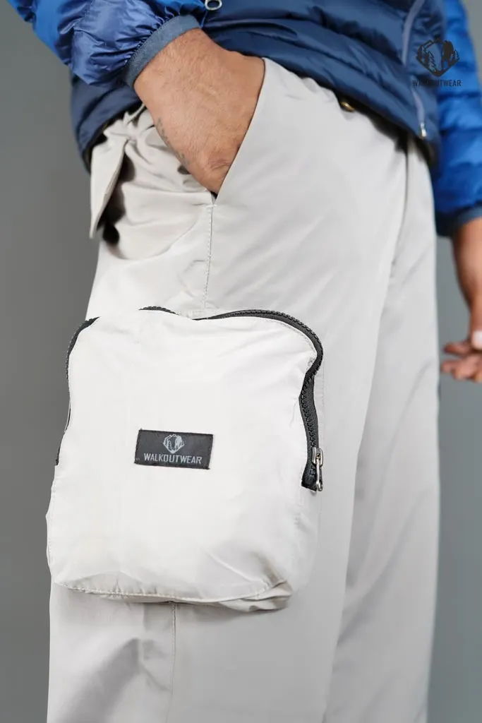 Style-U2 Edition Warm Winter Trekking Pant (Off-White)