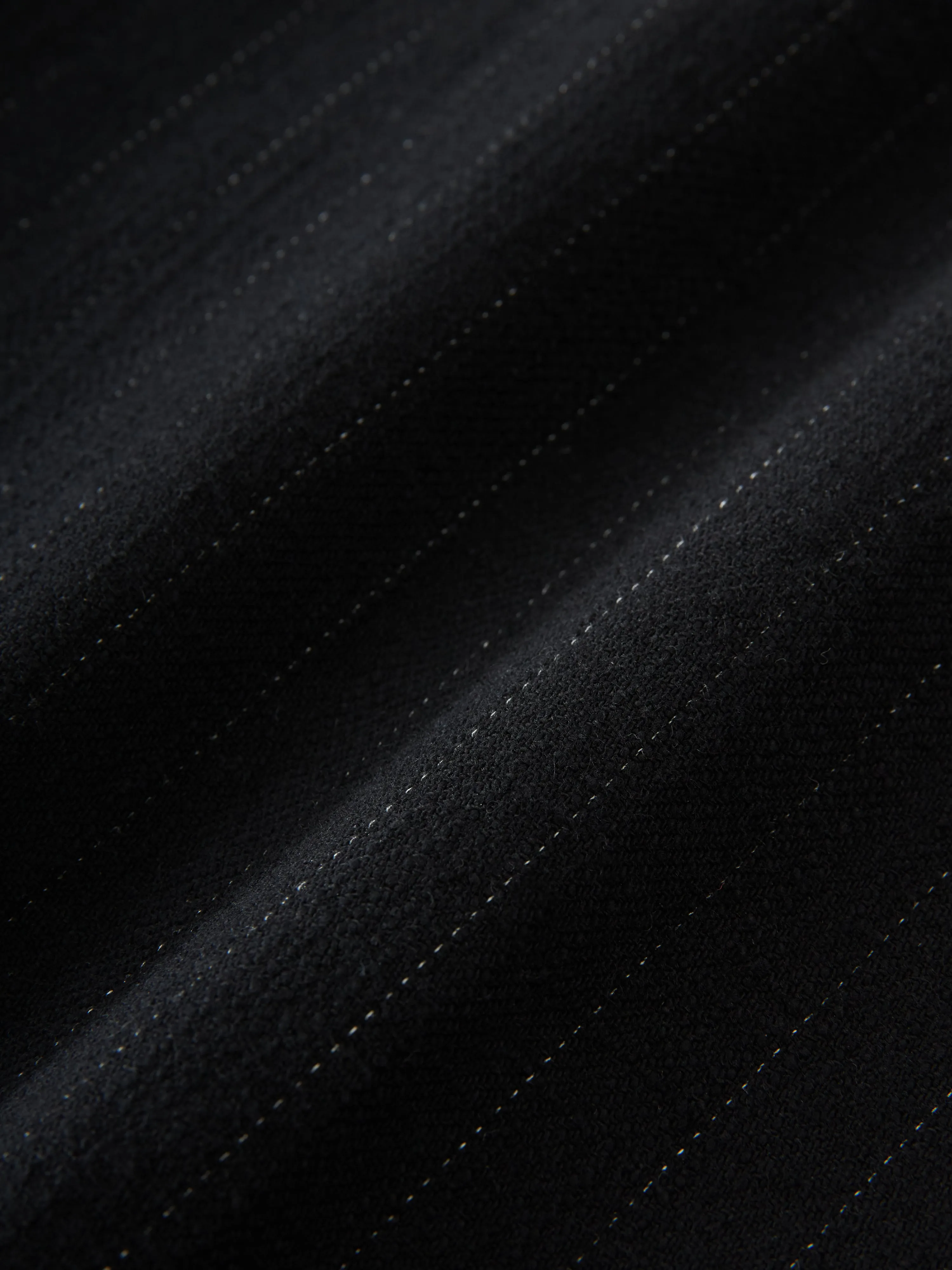 Vital Stripe Pant in Black